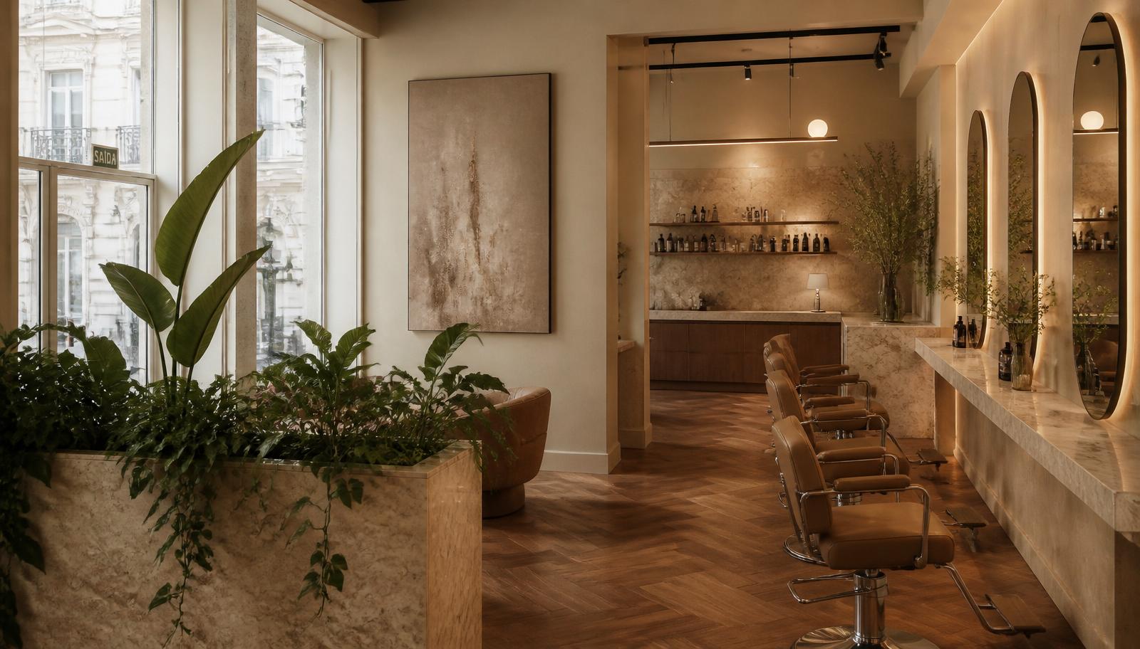 Interior do Suellen Beauty Center